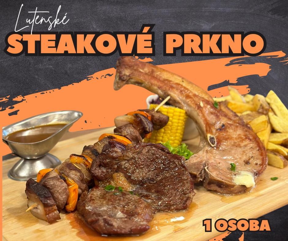 Restaurace A Penzion Lutena Dolni Lutyne 外观 照片